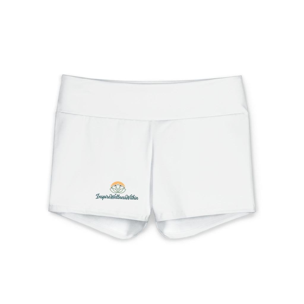 Women's Polyester Yoga Shorts (AOP)