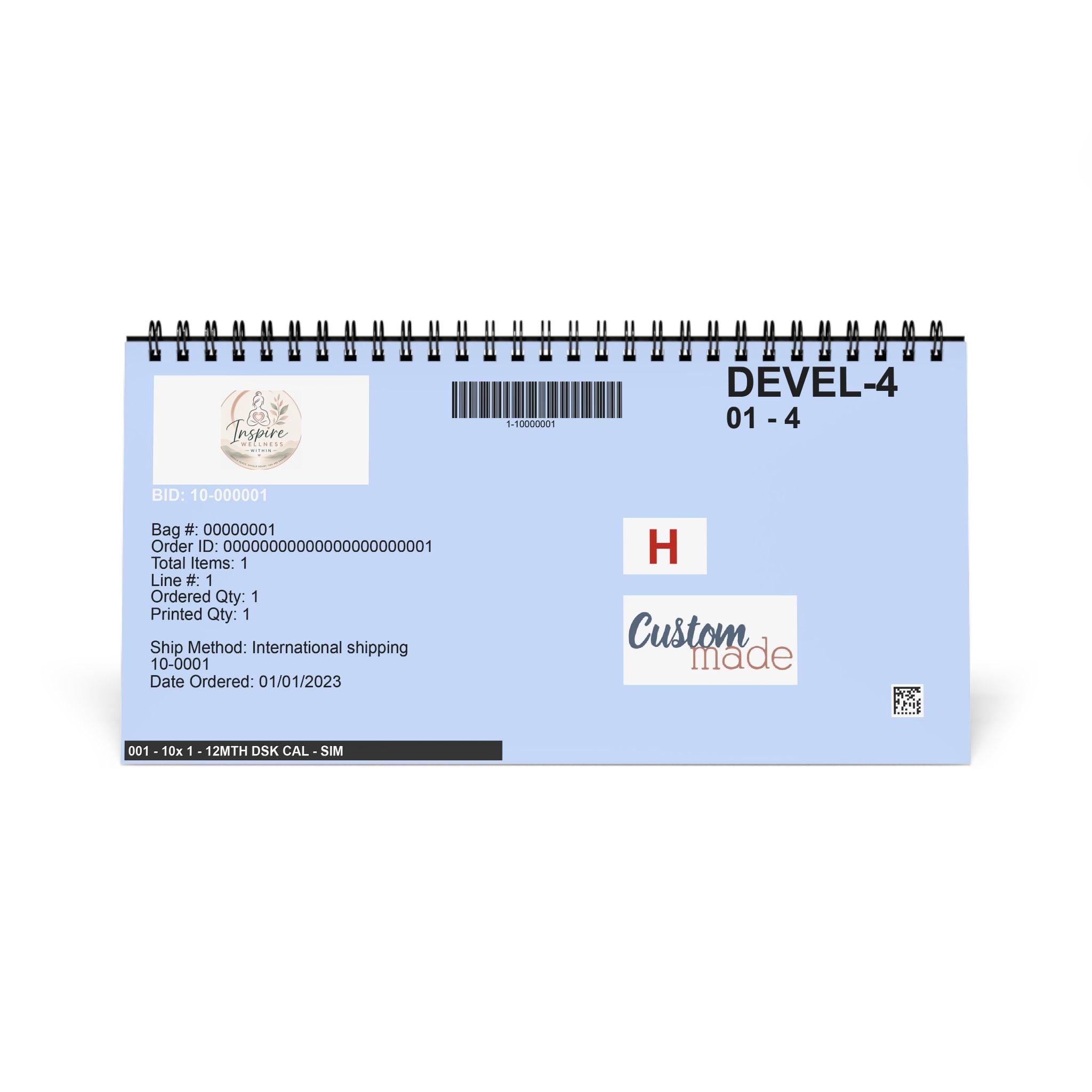 Desktop Calendar (2026 grid)