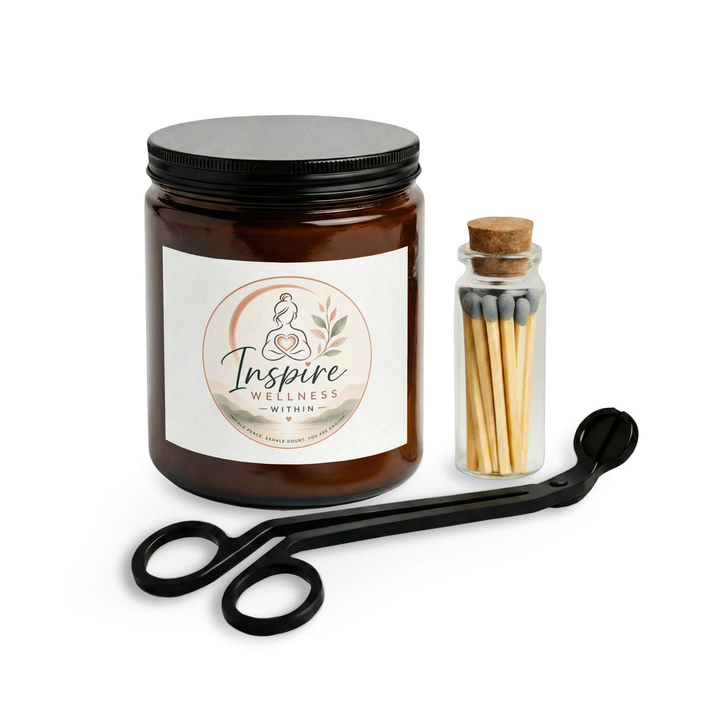 Candle Set with Matches and Wick Trimmer