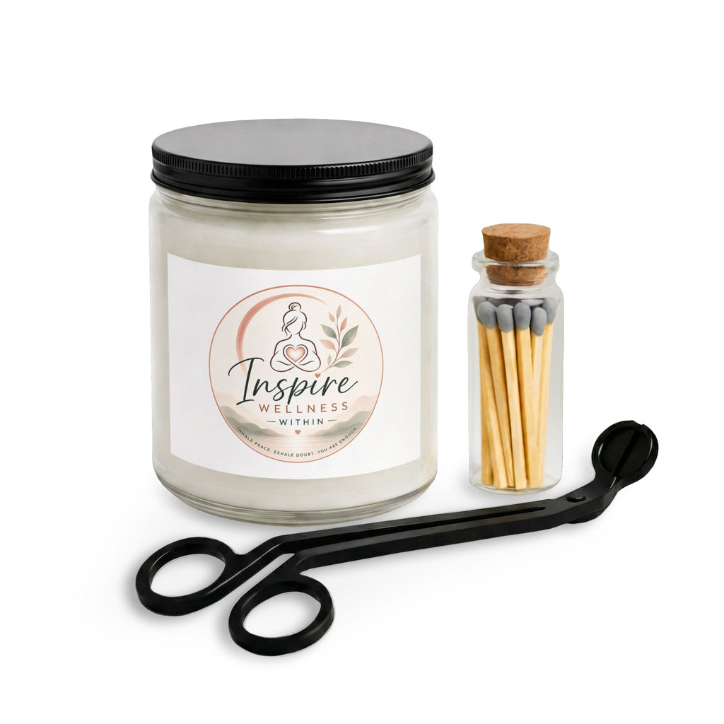 Candle Set with Matches and Wick Trimmer